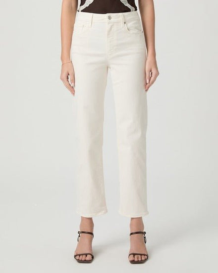 Young Ideas/Henmores - Stevie Straight Ankle Jeans - Cream Cloud - 25