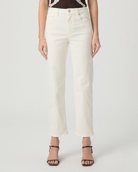 Young Ideas/Henmores - Stevie Straight Ankle Jeans - Cream Cloud - 25