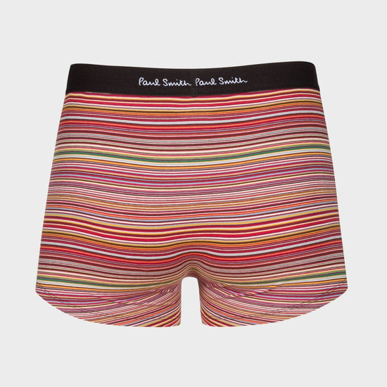 Young Ideas & Henmores -3 Pack Signature Stripe & Plain Boxers -1A Multicolour -M