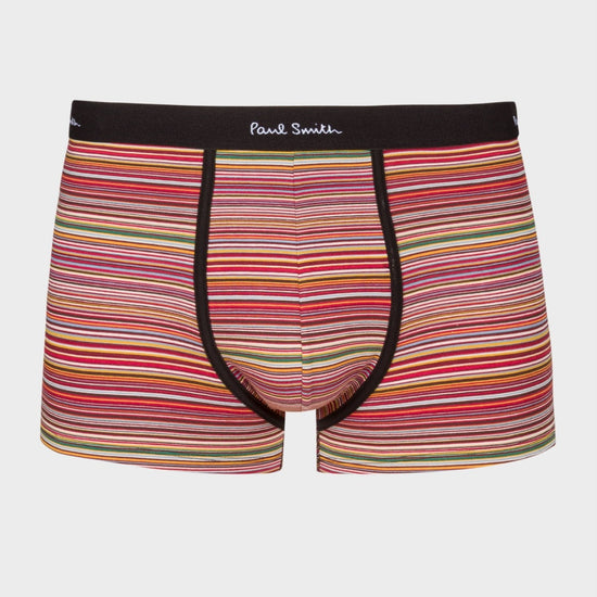 Young Ideas & Henmores -3 Pack Signature Stripe & Plain Boxers -1A Multicolour -M