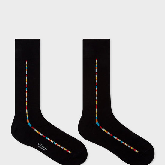 Young Ideas & Henmores -3 Pack Vittore Stripe Detail Socks -Multi -OS