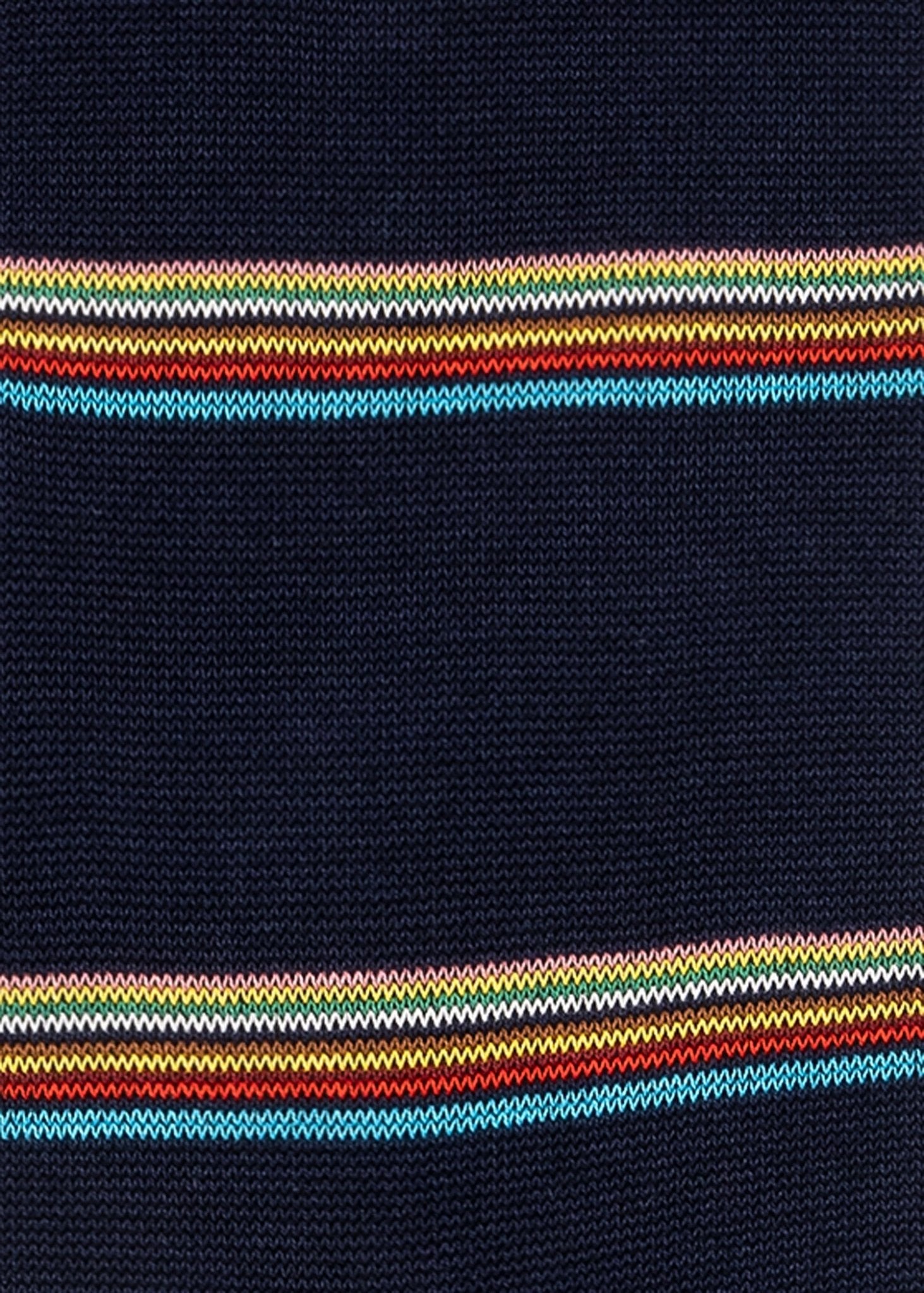 Young Ideas & Henmores -Block Stripe Socks -47 Blue -OS