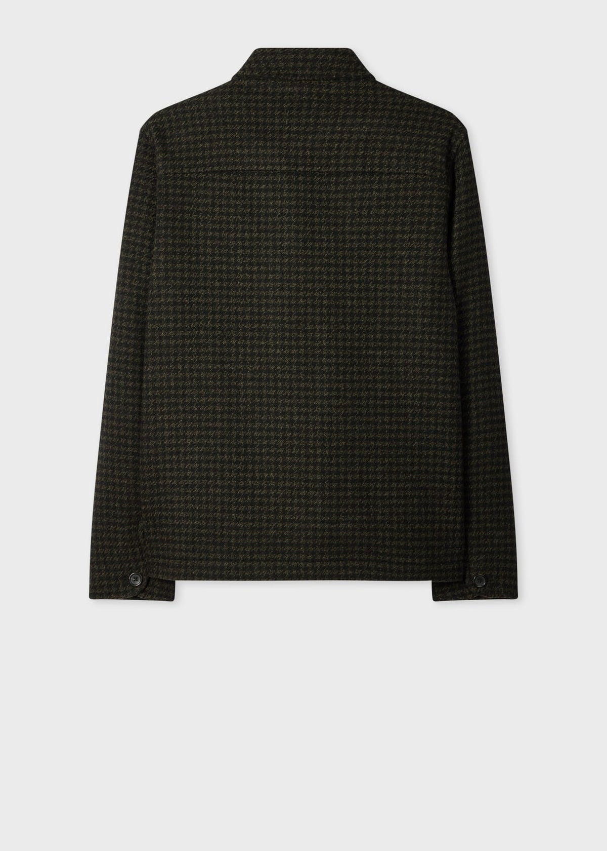 Young Ideas & Henmores -Check Chore Jacket -38 Bottle Green -L