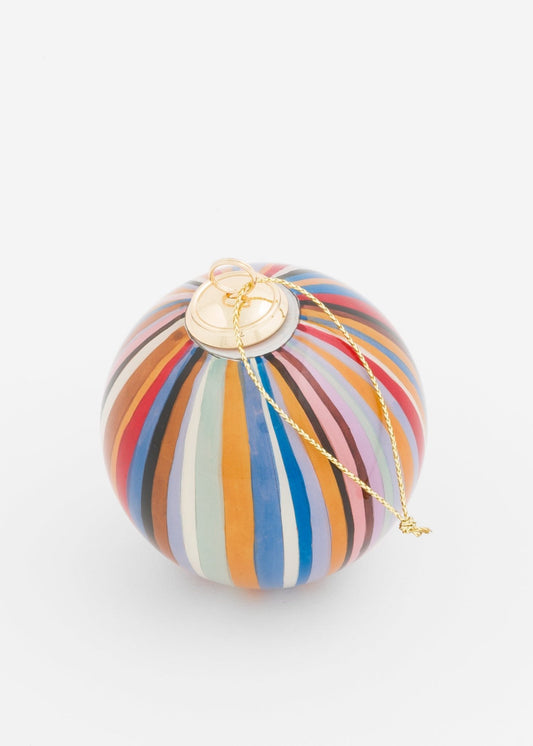 Young Ideas & Henmores -Classic Stripe Bauble -92 Multi Stripe -OS