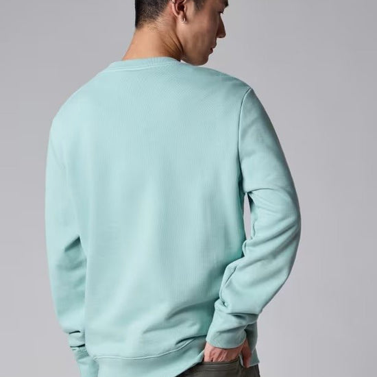 Young Ideas & Henmores -Classic Zebra Crew Neck Sweatshirt -30C Mint Green -M