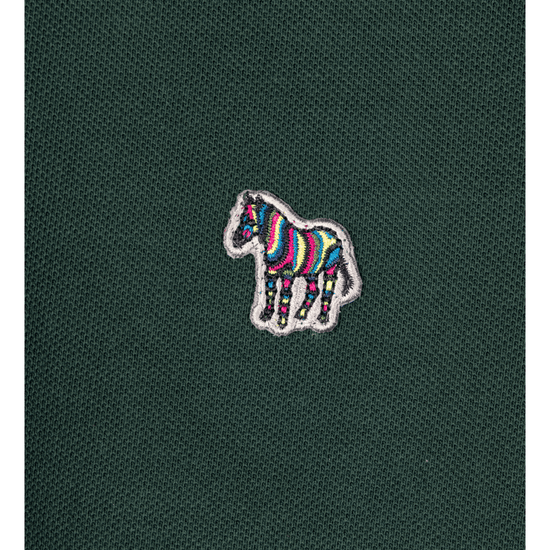 Young Ideas/Henmores - Classic Zebra Short Sleeve Polo Shirt - 02 Off White - M