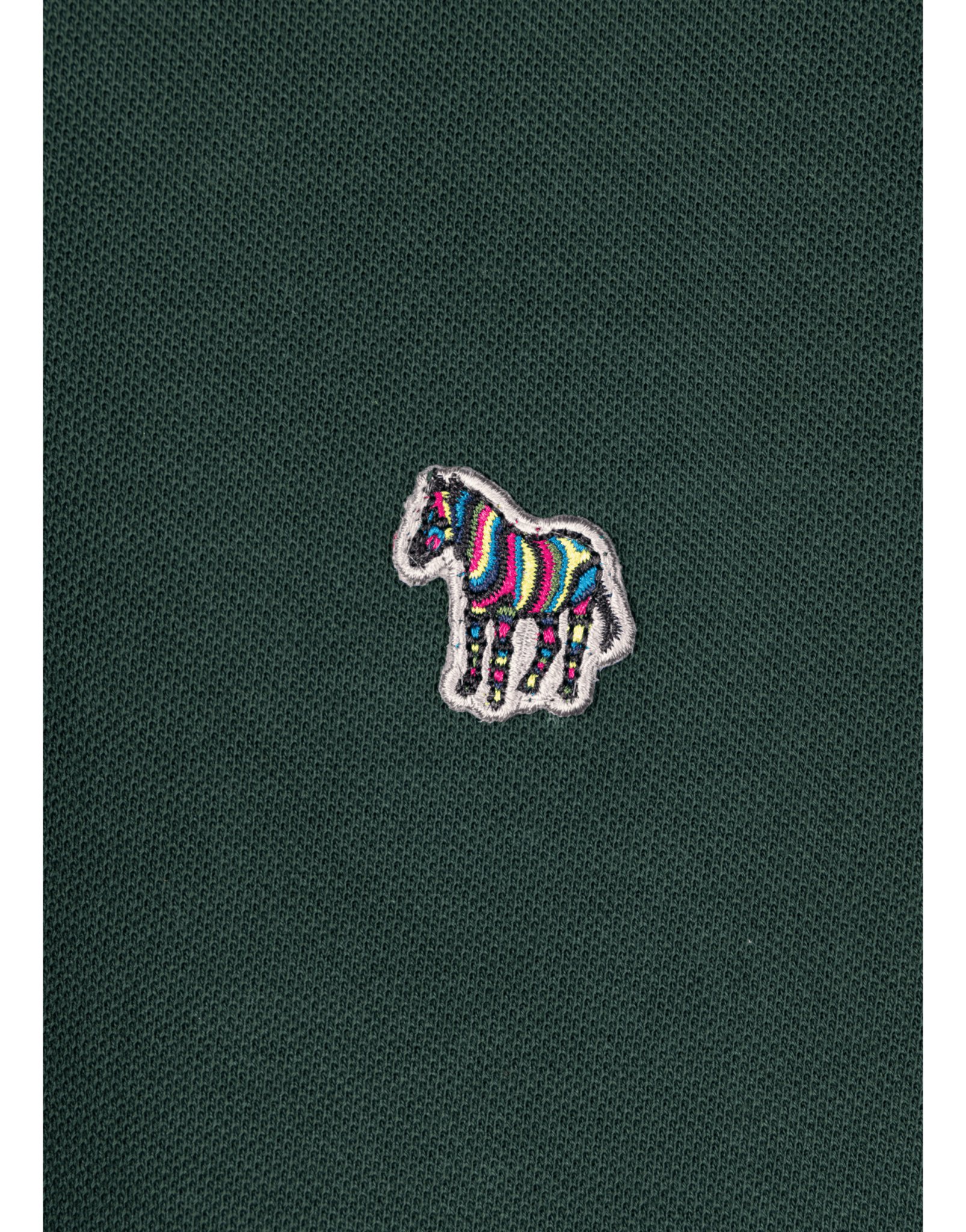 Young Ideas/Henmores - Classic Zebra Short Sleeve Polo Shirt - 02 Off White - M