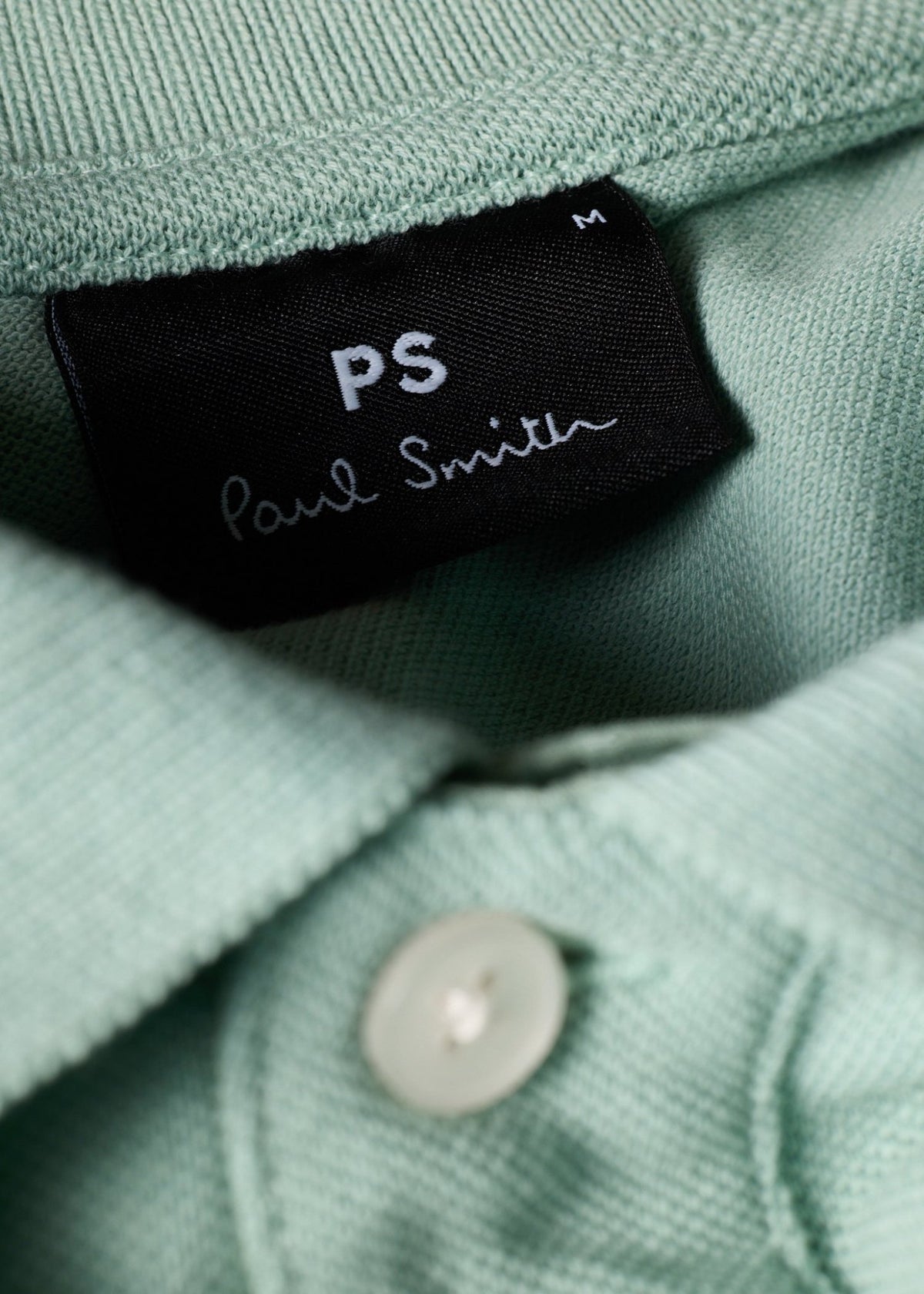Young Ideas & Henmores -Classic Zebra Short Sleeve Polo Shirt -30C Mint Green -M