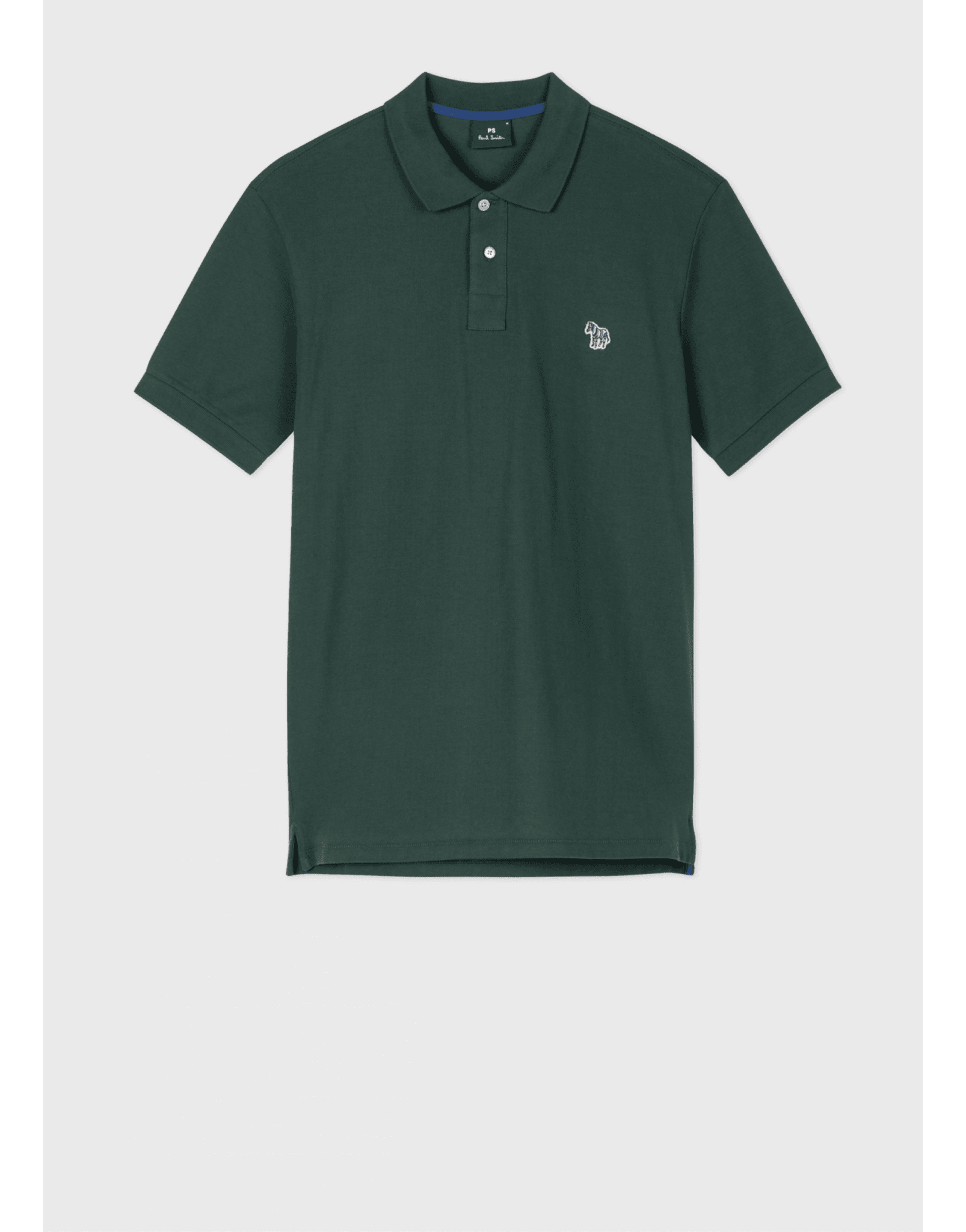 Young Ideas/Henmores - Classic Zebra Short Sleeve Polo Shirt - 02 Off White - M