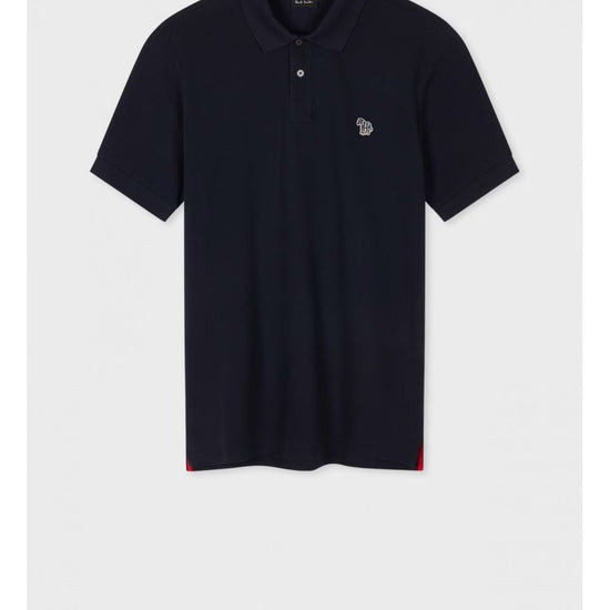 Young Ideas/Henmores - Classic Zebra Short Sleeve Polo Shirt - 02 Off White - M