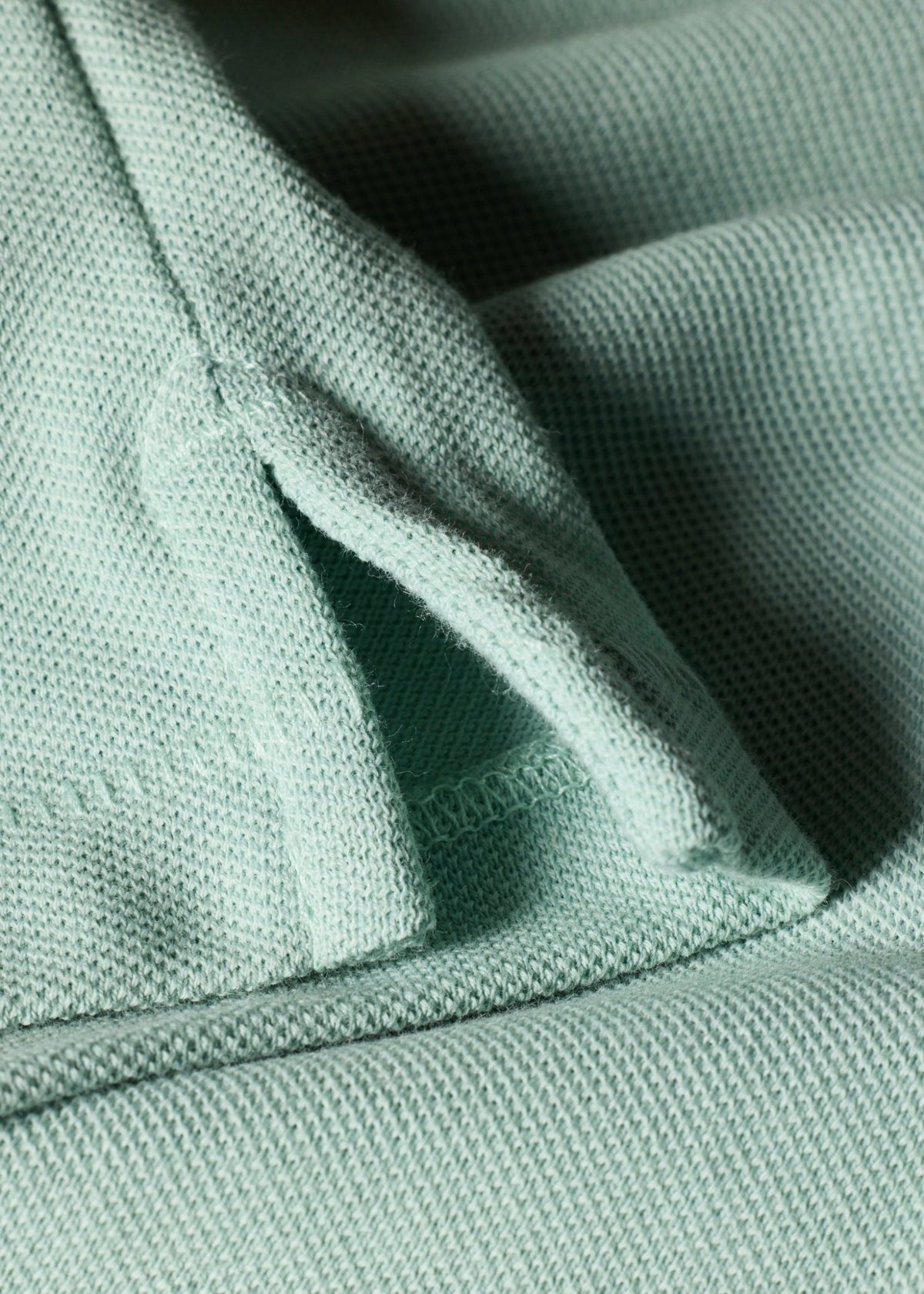 Young Ideas & Henmores -Classic Zebra Short Sleeve Polo Shirt -30C Mint Green -M