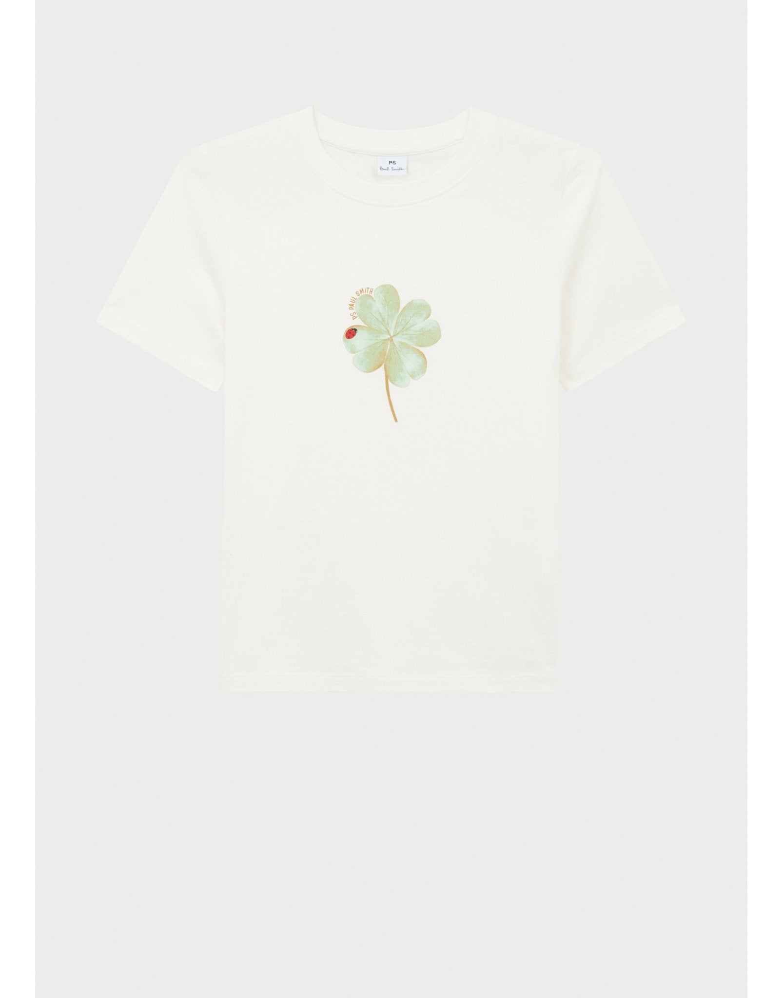 Young Ideas/Henmores - Clover Graphic T-Shirt - 02 White - XS