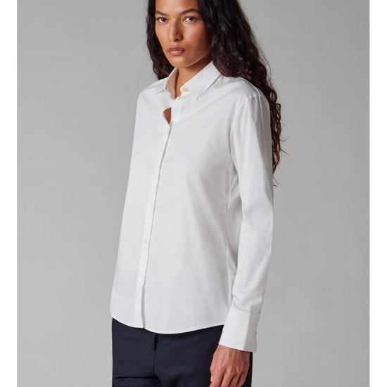 Young Ideas/Henmores - Daytime Swirl Detail Shirt - 01 White - 8