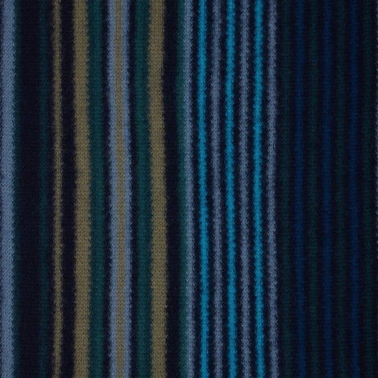 Young Ideas & Henmores -Double Side Stripe Scarf -48 Blue -OS