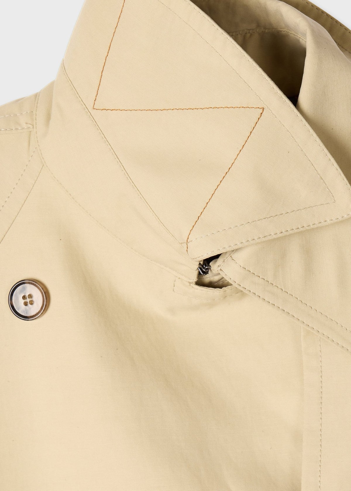 Young Ideas & Henmores -Elasticated Back Trench Jacket -60 Light Beige -6