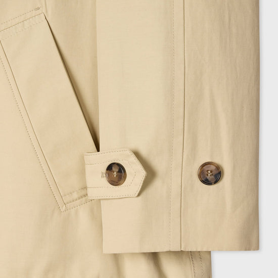 Young Ideas & Henmores -Elasticated Back Trench Jacket -60 Light Beige -6