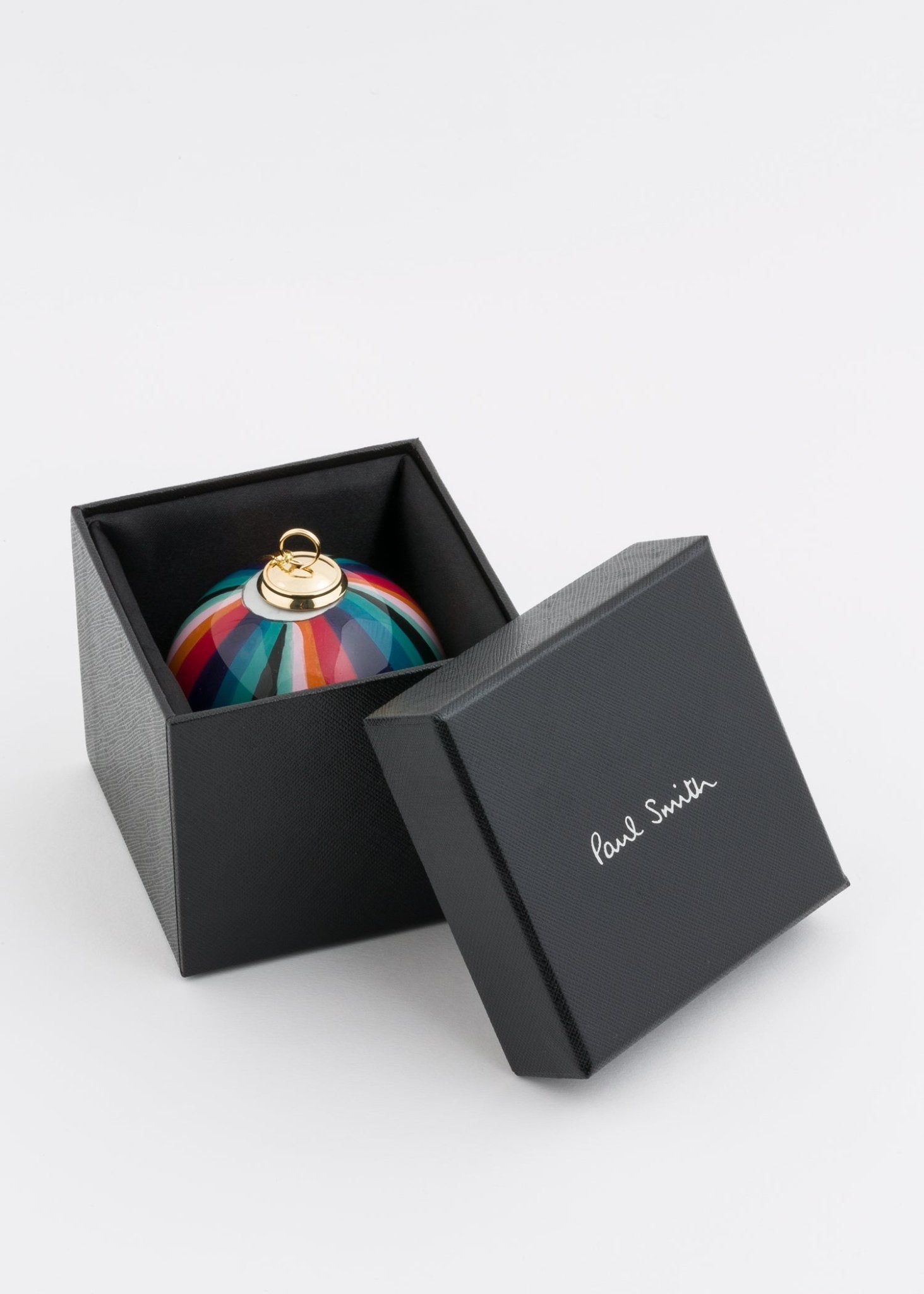 Young Ideas & Henmores -Large Stripe Bauble -96 Pastel Multi Stripe -OS