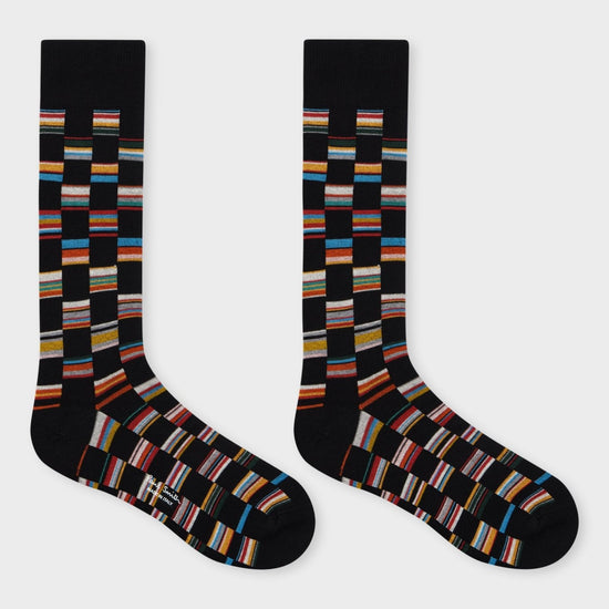 Young Ideas & Henmores -Laurel Signature Socks -92 Multicolour -OS
