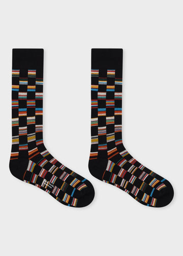 Young Ideas & Henmores -Laurel Signature Socks -92 Multicolour -OS