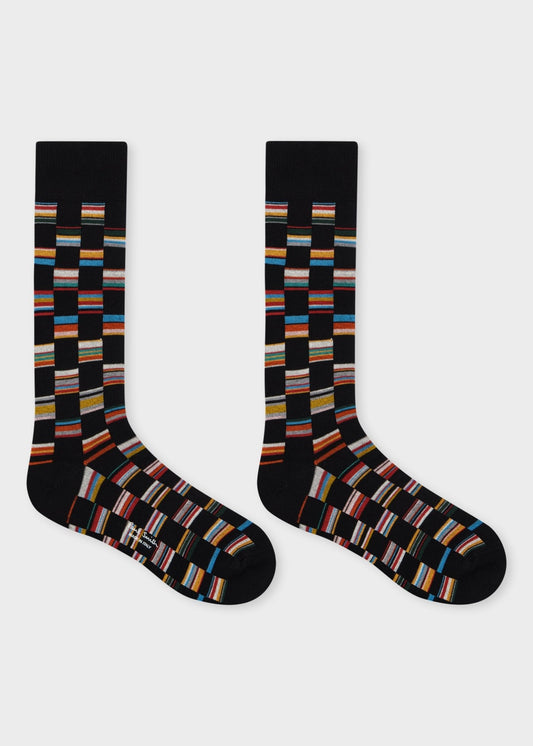 Young Ideas & Henmores -Laurel Signature Socks -92 Multicolour -OS