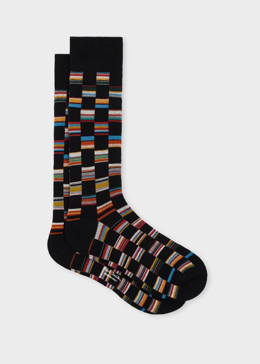 Young Ideas & Henmores -Laurel Signature Socks -92 Multicolour -OS