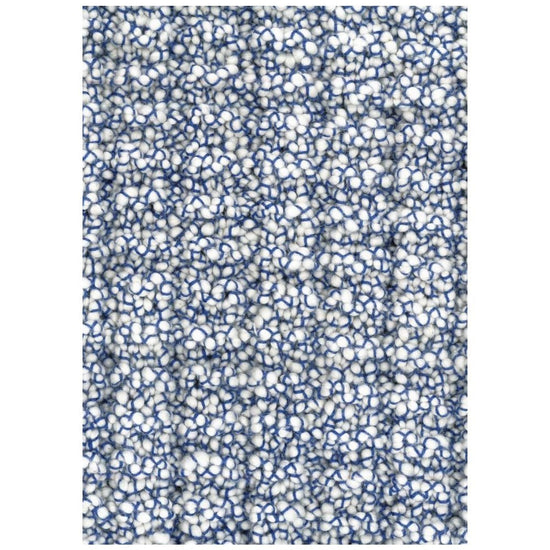 Young Ideas/Henmores - Contrast Hem Boxy Knitted Jacket - 46 Indigo - S