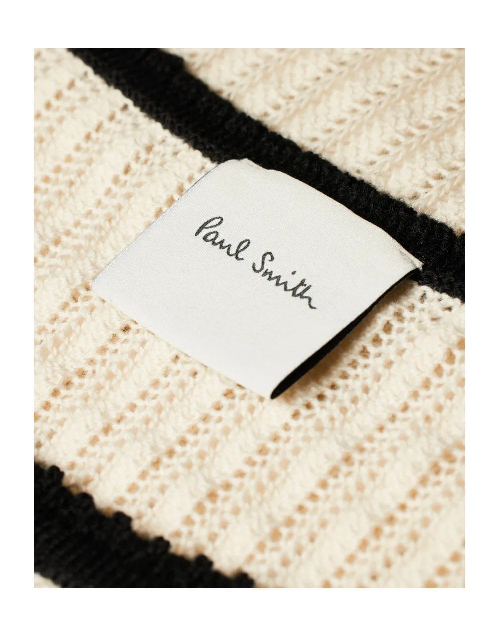 Young Ideas/Henmores - Stripe Detail Sleeveless Knitted Top - 03 Ice White - S