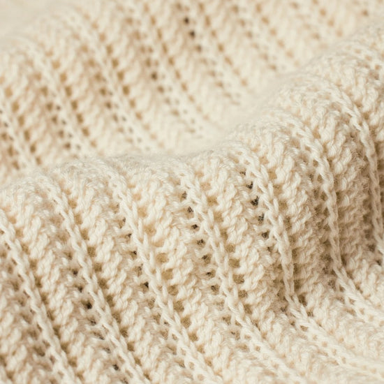 Young Ideas/Henmores - Stripe Detail Wide Leg Knitted Trousers - 03 Ice White - S