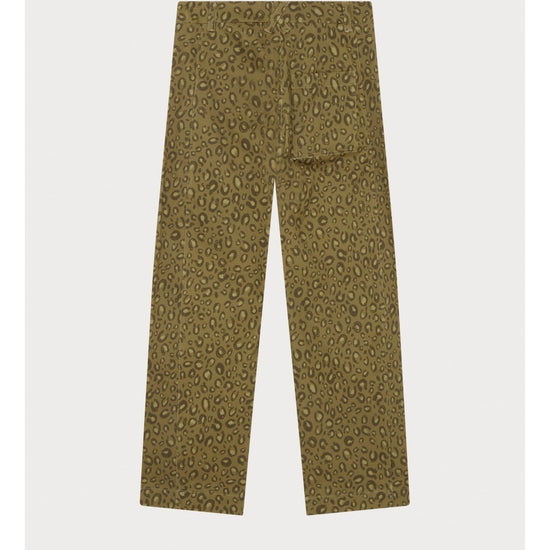 Young Ideas/Henmores - Monochrome Cheetah Print Trousers - 62 Green - 8