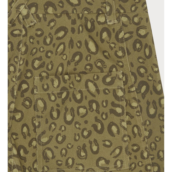 Young Ideas/Henmores - Monochrome Cheetah Print Trousers - 62 Green - 8