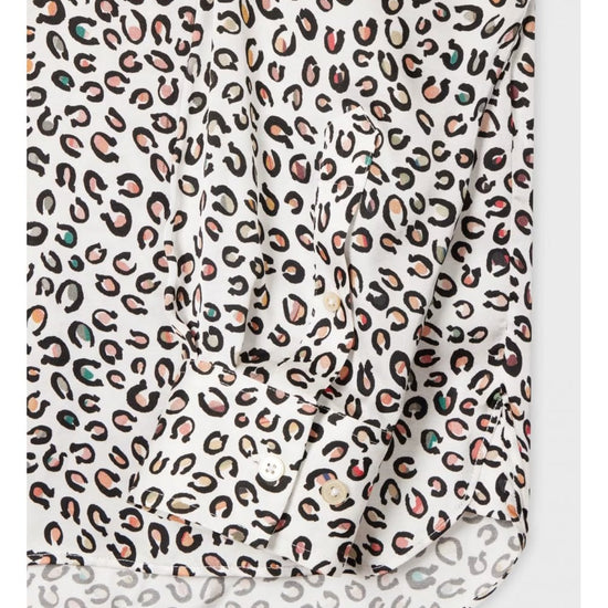 Young Ideas/Henmores - Multi Cheetah Print Shirt - 04 White Multi - 8