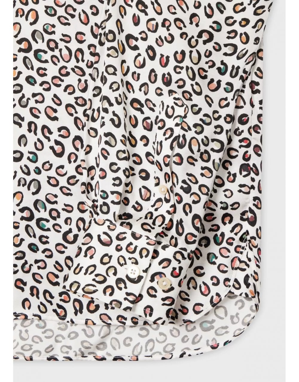 Young Ideas/Henmores - Multi Cheetah Print Shirt - 04 White Multi - 8