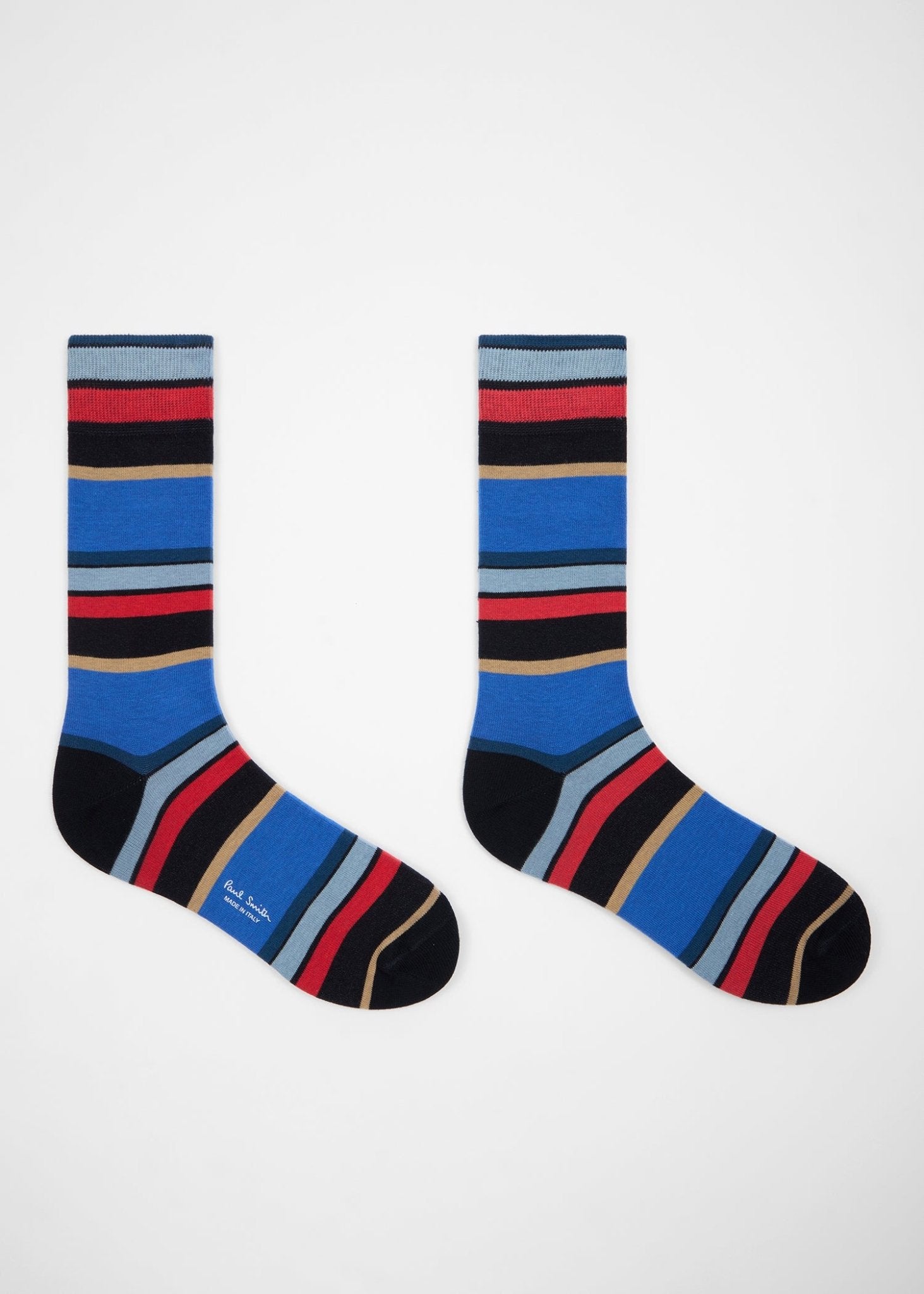 Young Ideas & Henmores -Multi Stripe 3 Pack Cracker Socks -1A Multicolour -OS