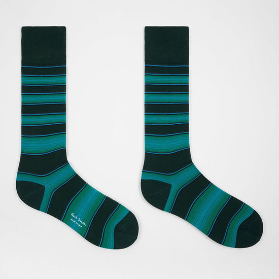 Young Ideas & Henmores -Multi Stripe 3 Pack Cracker Socks -1A Multicolour -OS