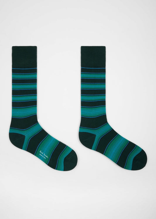 Young Ideas & Henmores -Multi Stripe 3 Pack Cracker Socks -1A Multicolour -OS
