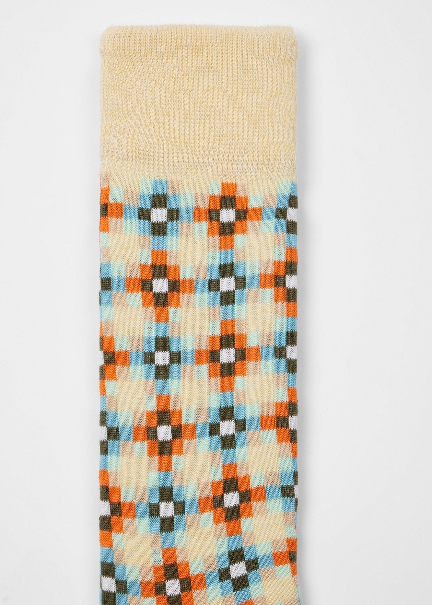 Young Ideas & Henmores -Nicolas Tiles Socks -47 Dark Blue -OS