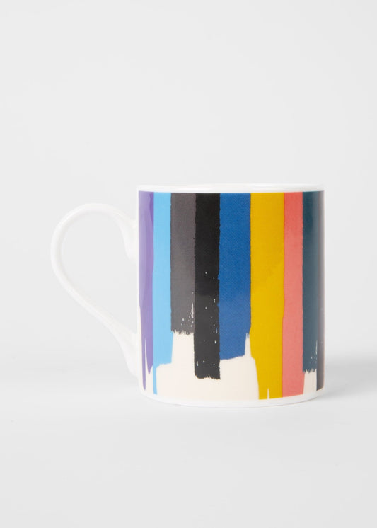 Young Ideas & Henmores -Paint Spill Stripe Mug -96 Multi -OS