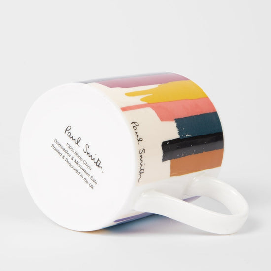 Young Ideas & Henmores -Paint Spill Stripe Mug -96 Multi -OS