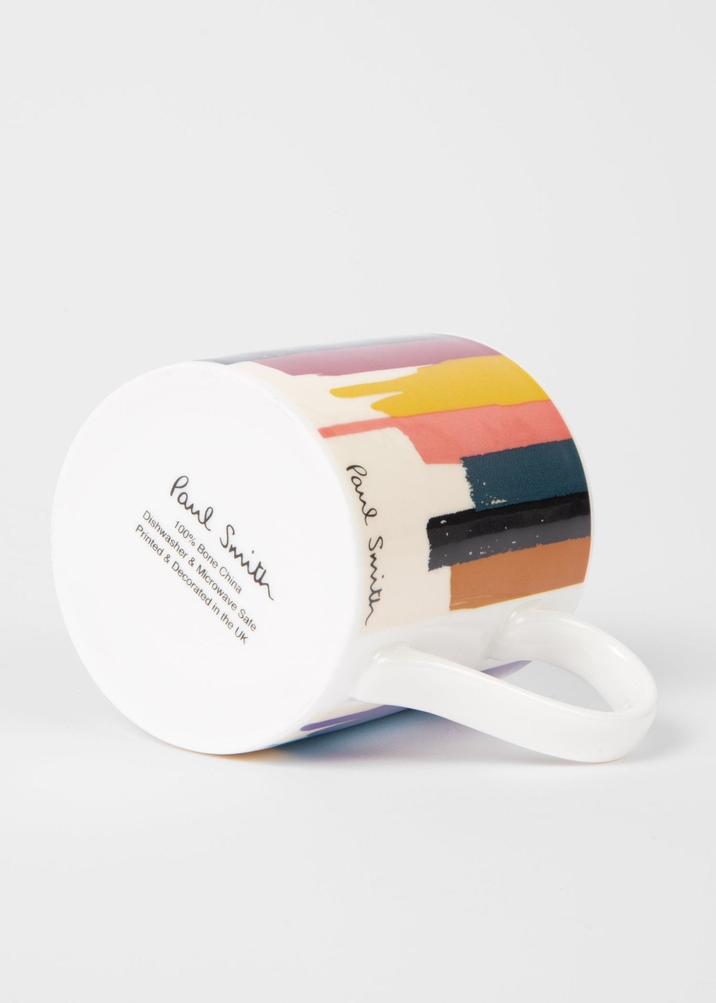 Young Ideas & Henmores -Paint Spill Stripe Mug -96 Multi -OS