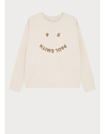 Young Ideas/Henmores - PS Happy Cheetah Sweatshirt - 04 Blush - XS
