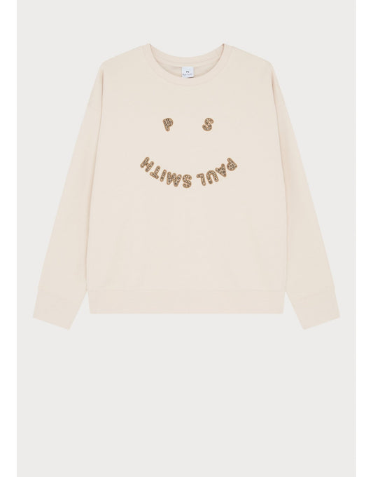Young Ideas/Henmores - PS Happy Cheetah Sweatshirt - 04 Blush - XS