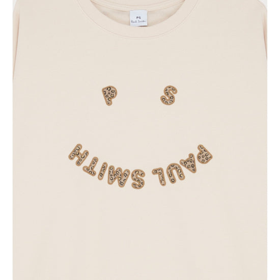 Young Ideas/Henmores - PS Happy Cheetah Sweatshirt - 04 Blush - XS