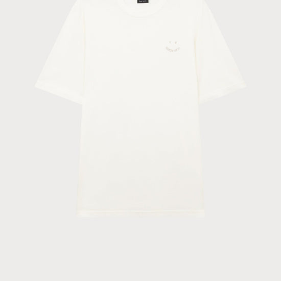 Young Ideas & Henmores -PS Happy Supima Oversize T-Shirt -60 Cream -S