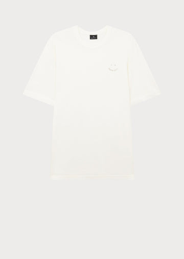 Young Ideas & Henmores -PS Happy Supima Oversize T-Shirt -60 Cream -S