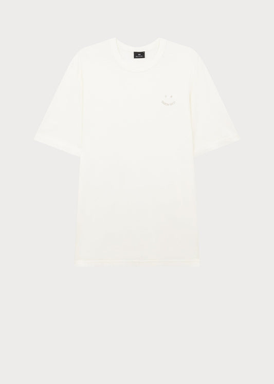 Young Ideas & Henmores -PS Happy Supima Oversize T-Shirt -60 Cream -S