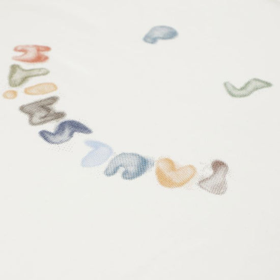 Young Ideas & Henmores -PS Pastel Happy T-Shirt -02 White -S