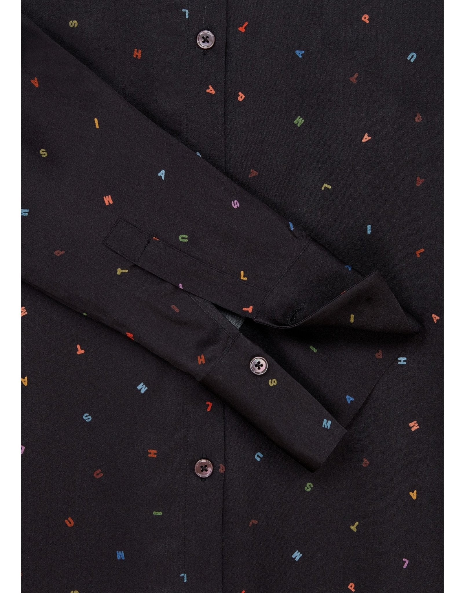 Young Ideas/Henmores - PS Scatter Letters Shirt - 79 Black - 8