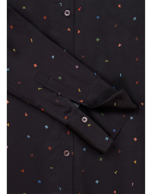 Young Ideas/Henmores - PS Scatter Letters Shirt - 79 Black - 8