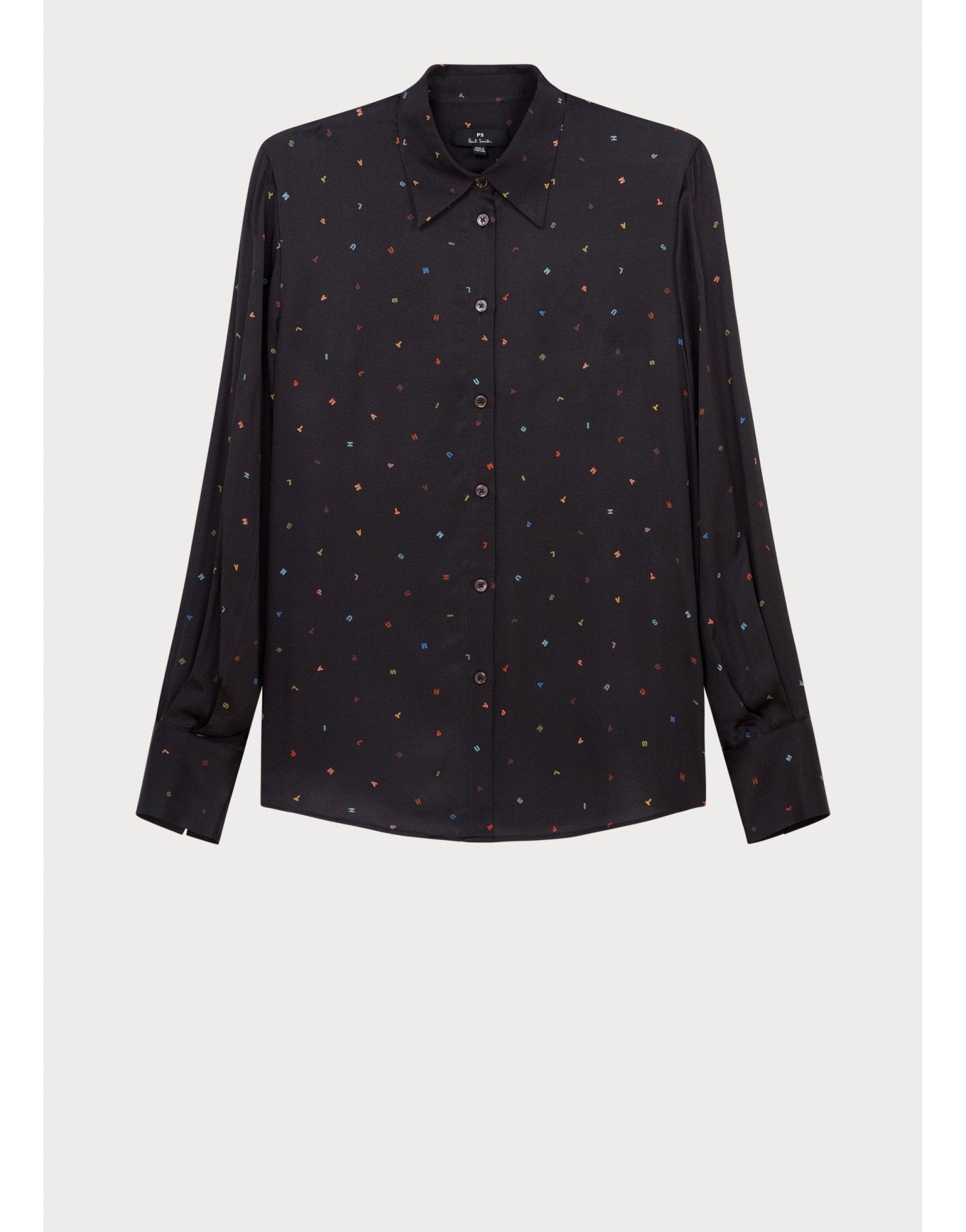 Young Ideas/Henmores - PS Scatter Letters Shirt - 79 Black - 8