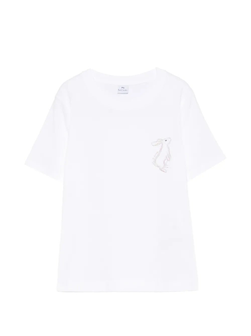 Young Ideas & Henmores -Rabbit T-Shirt -01 White -S